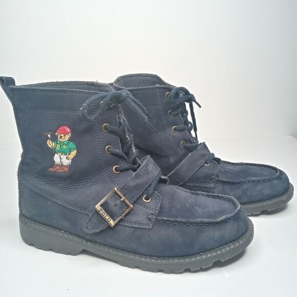 Polo Ralph Lauren boots big boys size 6 - Picture 1 of 7